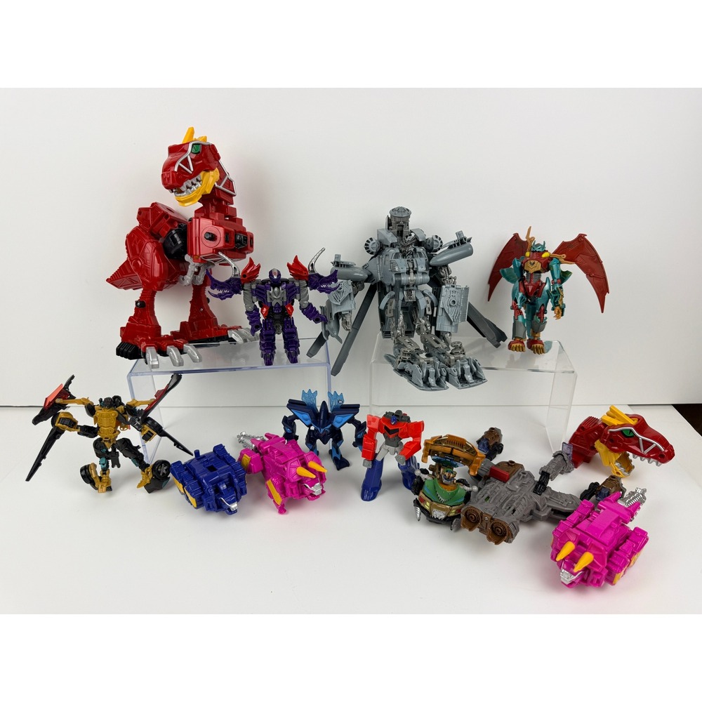 Transformers Prime Beast Hunters Huge Lot Predaking Shockwave Ripclaw More - BQ